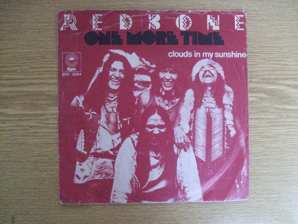 REDBONE      ONE MORE TIME / CLOUDS IN MY SUNSHINE, 7 inch, Ophalen of Verzenden, Zo goed als nieuw, Rock en Metal