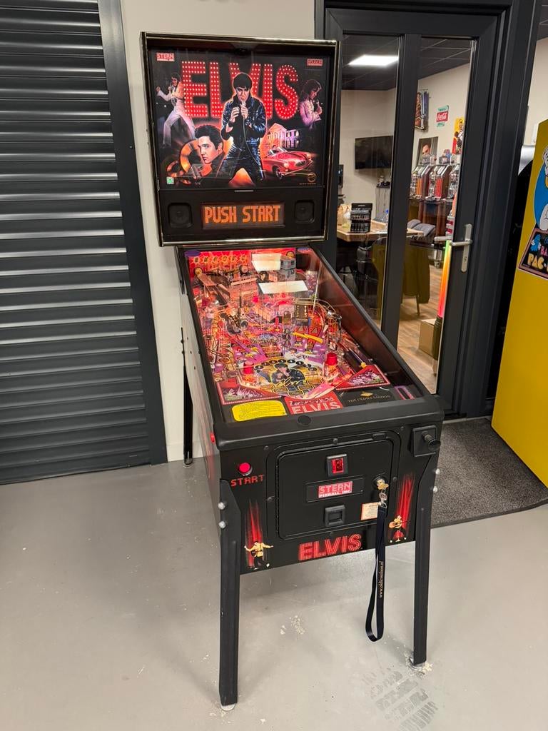 Prachtige flipperkast Stern Elvis Presley Pinball, Verzamelen, Automaten | Flipperkasten, Ophalen, Stern, Zo goed als nieuw, Dot-matrix