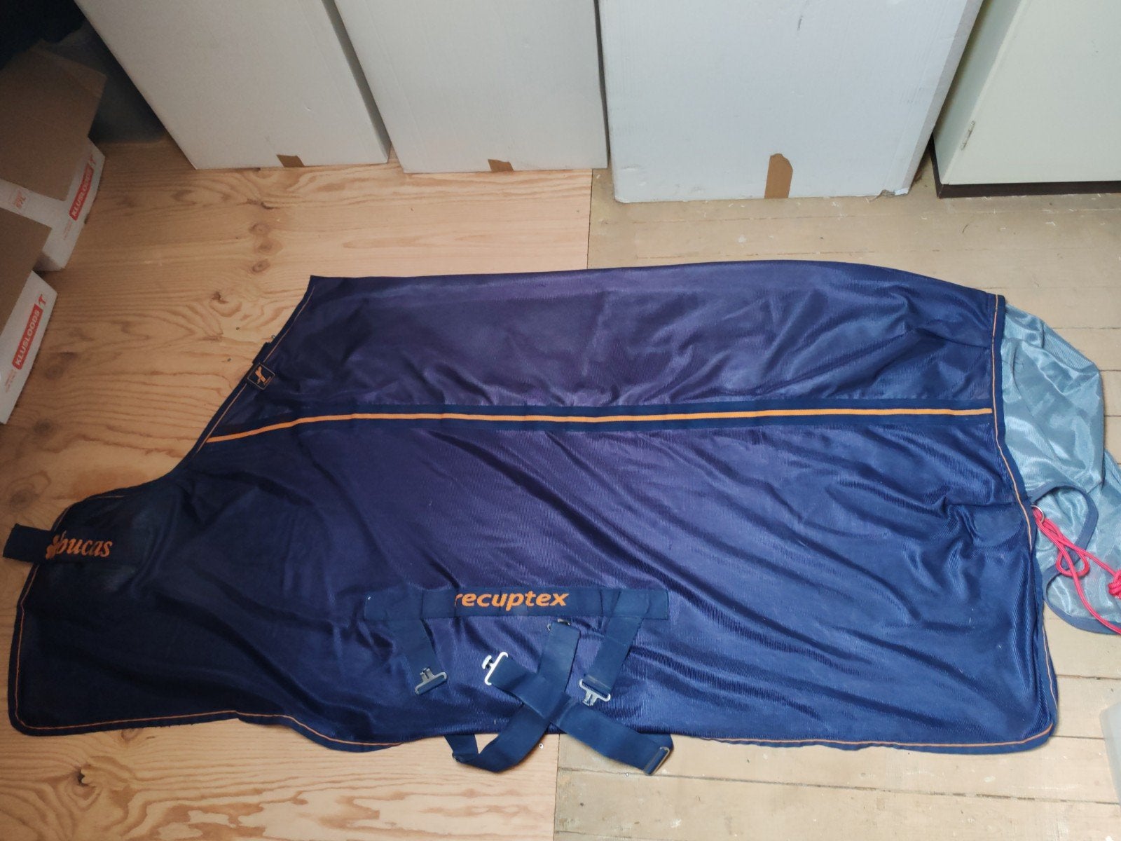 Recuptex Mesh 6.0", Dieren en Toebehoren, Paarden en Pony's | Dekens en Dekjes, Bucas, Gebruikt, Therapeutisch, Vliegendeken