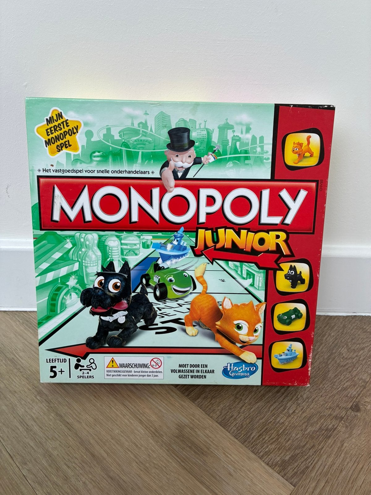 Junior monopoly in goede staat, Hobby en Vrije tijd, Ophalen of Verzenden