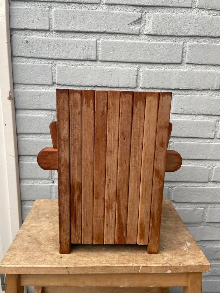 Houten messenblok - vintage teak Triptrap denmark, Overige typen, Hout, Ophalen of Verzenden, Zo goed als nieuw