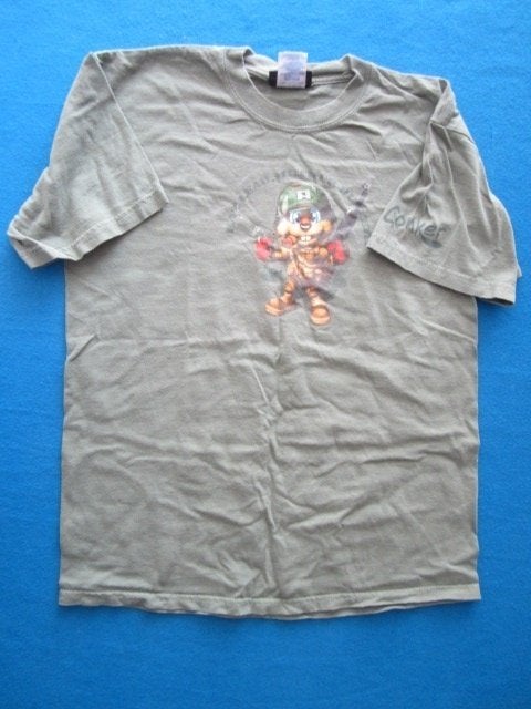 Game T-Shirt Conker, Super Mario, Zombi Wii U (Nintendo), Ophalen of Verzenden, Zo goed als nieuw, Maat 56/58 (XL)