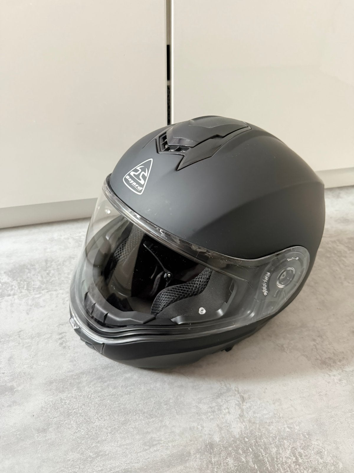 Bayard helm mat zwart, XS, Integraalhelm, Tweedehands, Ophalen