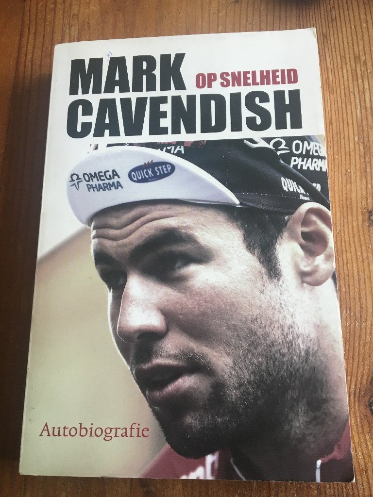 wielerboek-Mark Cavendish - Op snelheid, Boeken, Ophalen of Verzenden, Zo goed als nieuw, Lopen en Fietsen
