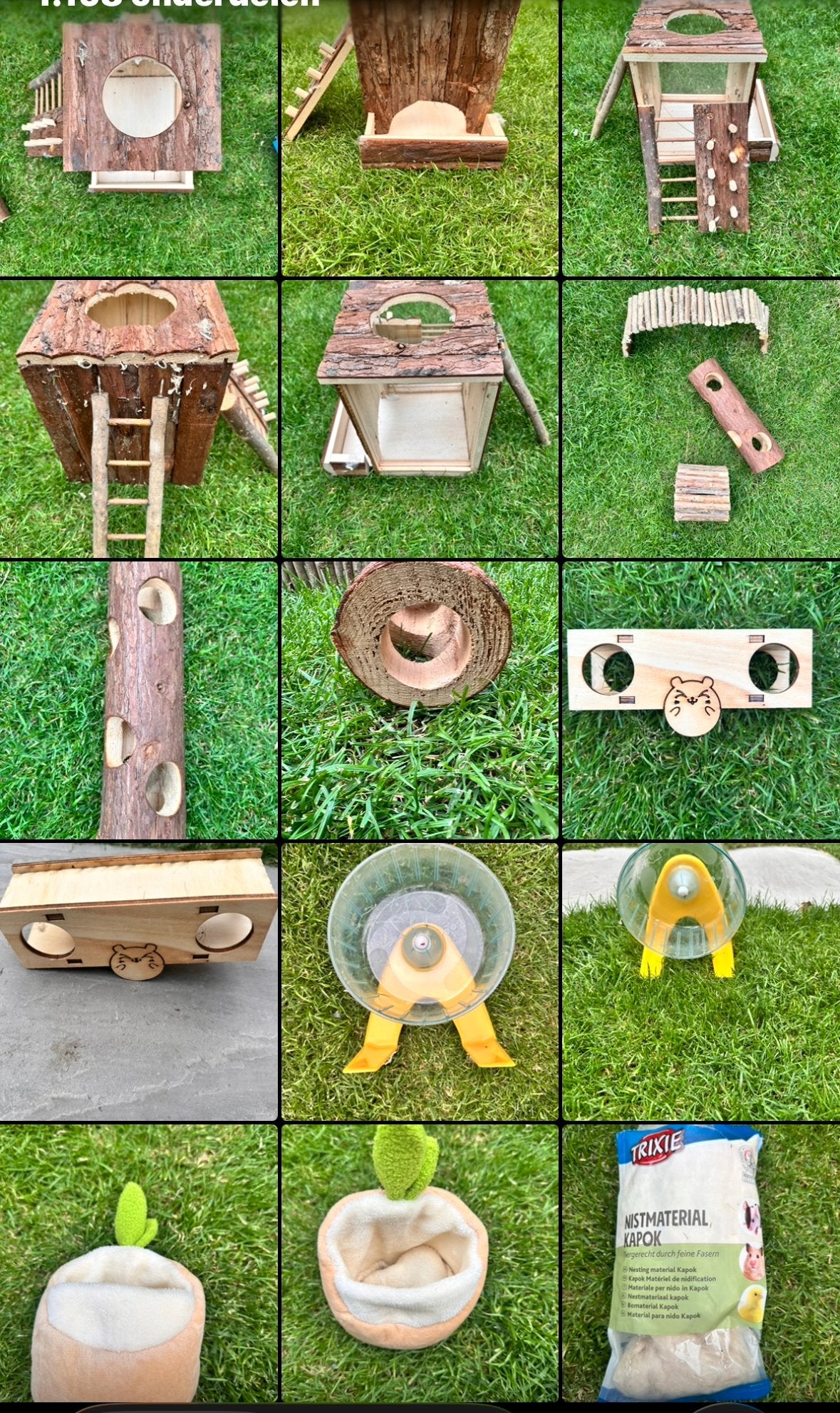 Hamster accessoires/speeltjes, Ophalen, Zo goed als nieuw, Verzorging