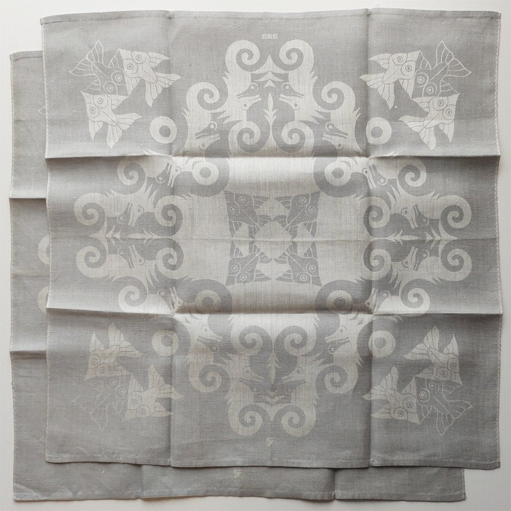 M.C. Escher - Twee servetten (R-Design) (lot 1), Antiek en Kunst, Ophalen of Verzenden