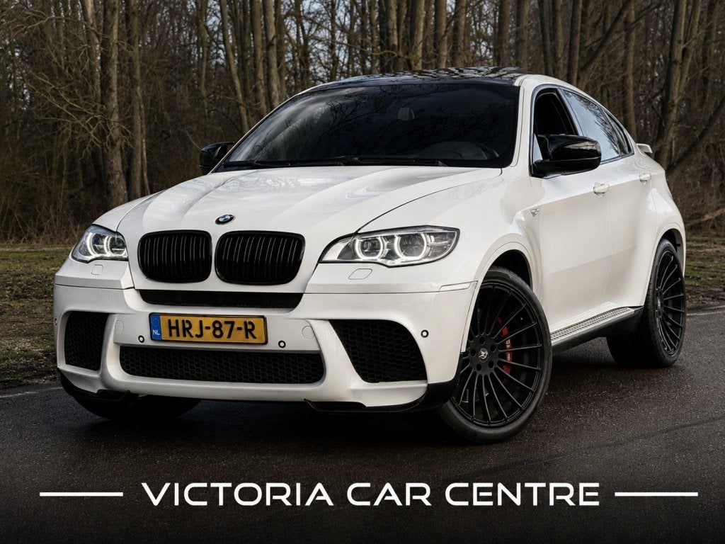 BMW X6 xDrive50i- V8 -Hamann (bj 2008, automaat), Auto's, BMW, Automaat, Gebruikt, Wit, 500 kg