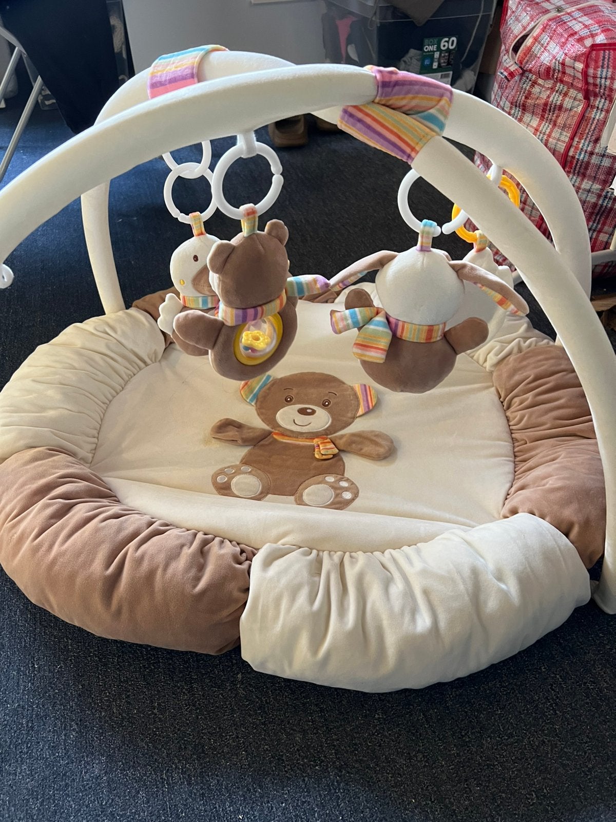 BABYGYM - BEER - ZACHT MATERIAAL, Ophalen, Gebruikt, Babygym