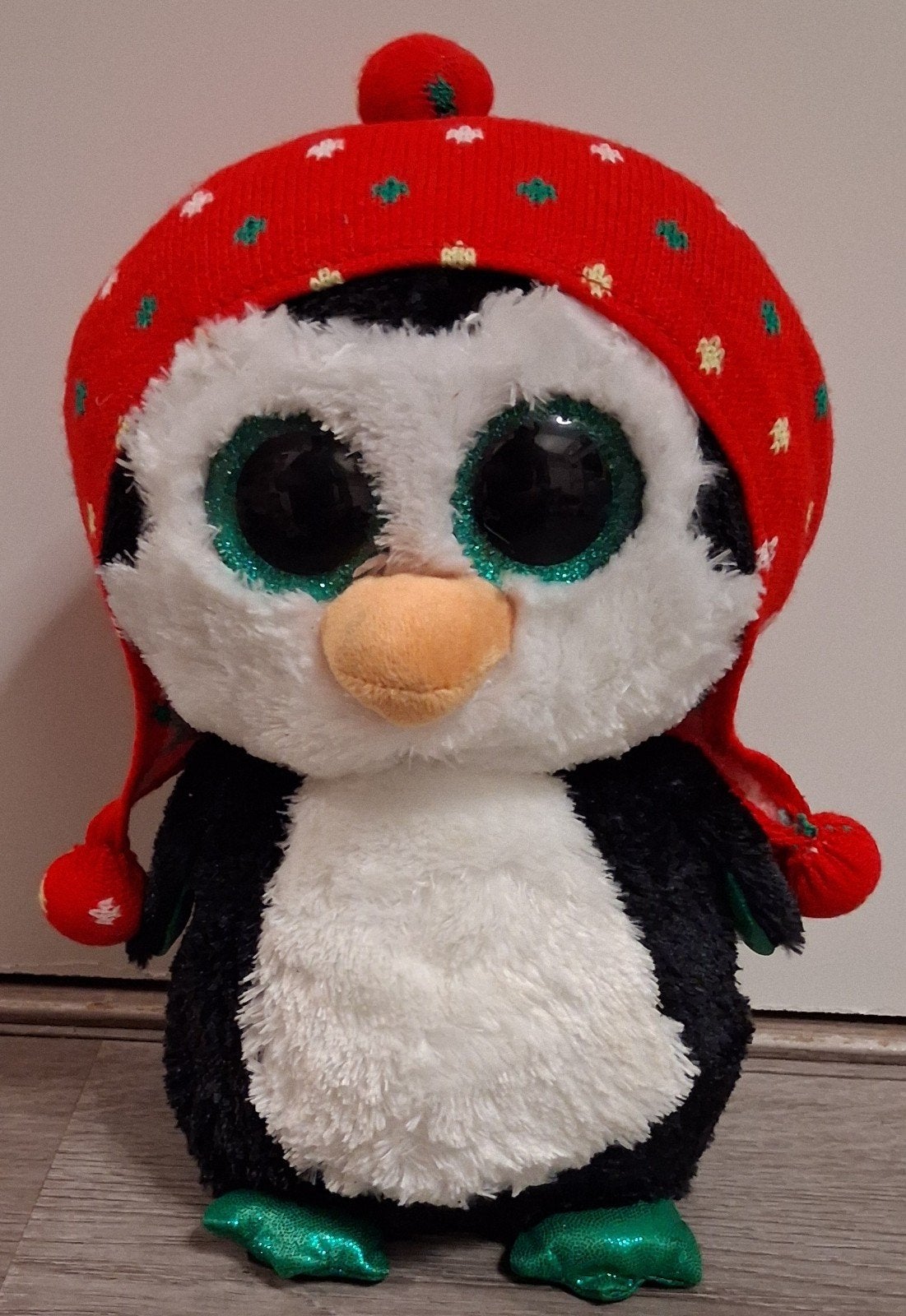 ty beanie boo pinguïn Freeze 24 cm, Pinguïn, Overige karakters, Ophalen of Verzenden, Zo goed als nieuw