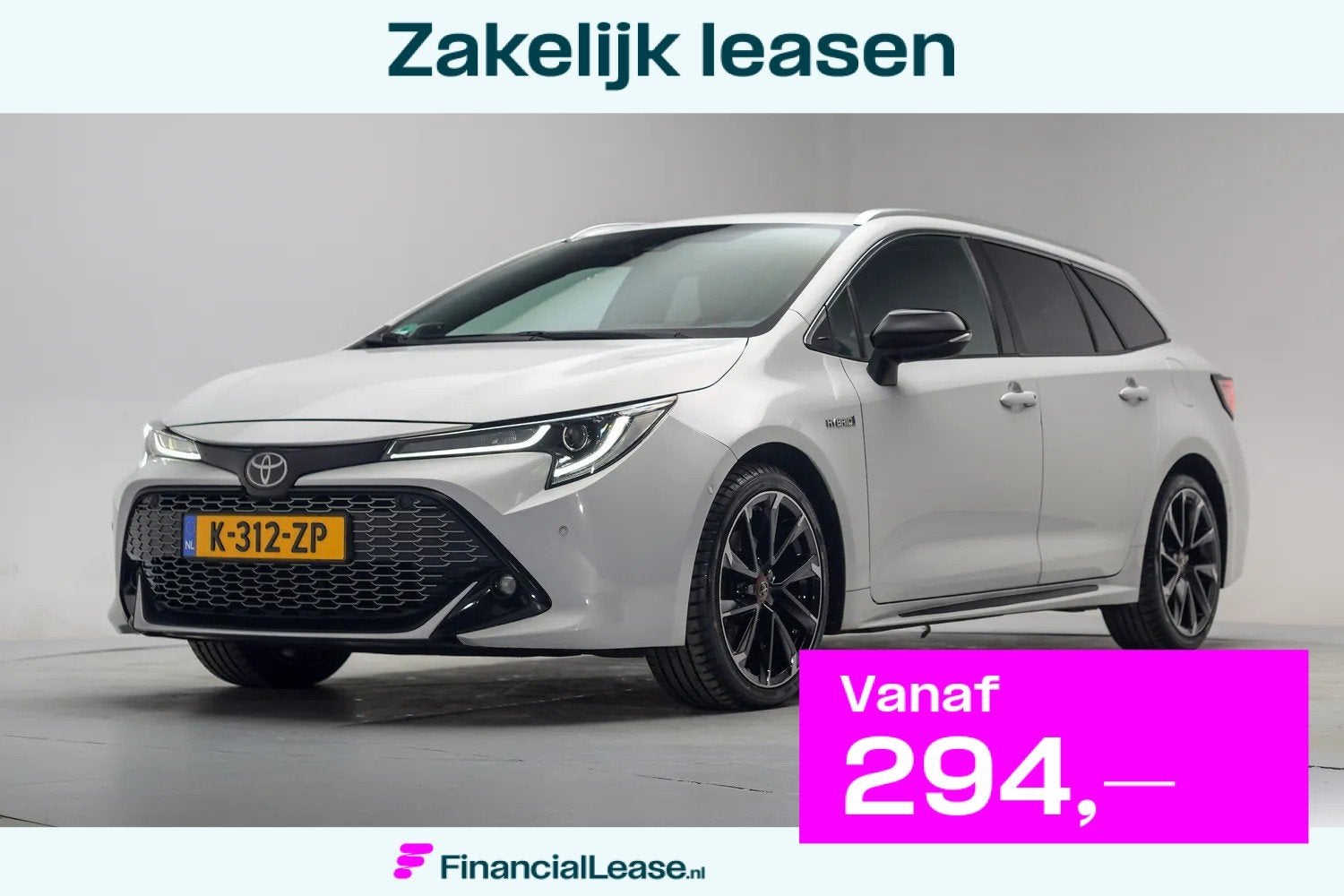 Toyota Corolla 2.0 Hybrid 184pk GR-Sport [ HUD Apple/Android, Automaat, 1345 kg, Gebruikt, 750 kg