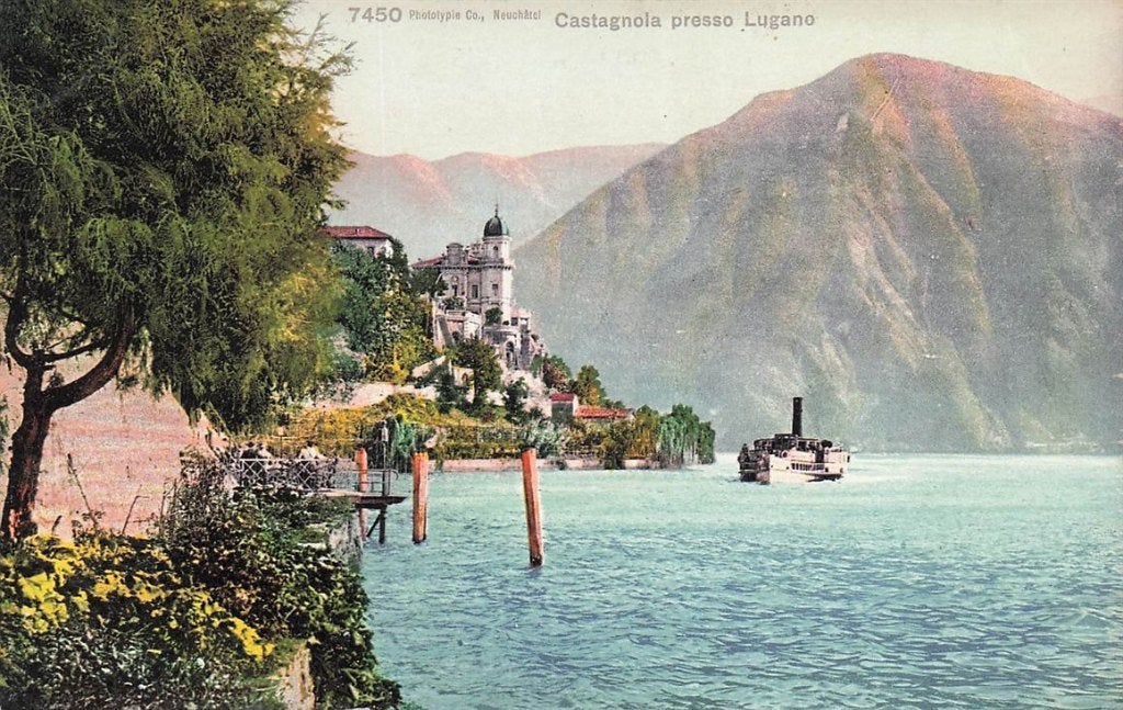 702-476-021 Castagnola Presso Lugano, Verzenden, Voor 1920, Overig Europa