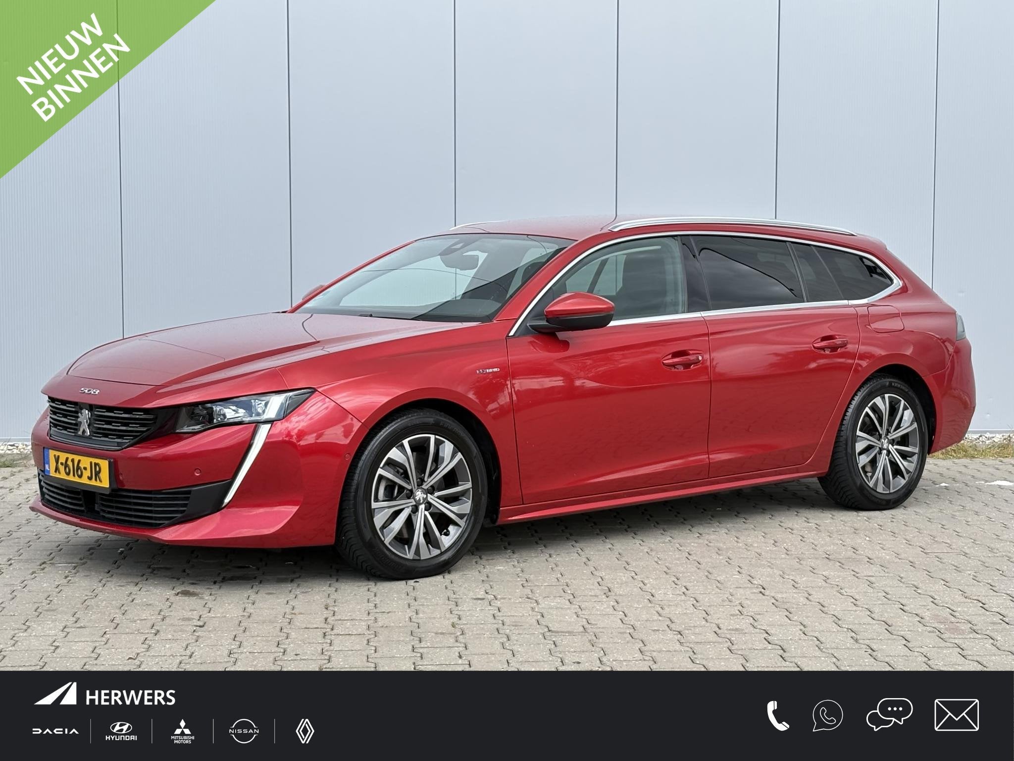 Peugeot 508 SW 1.6 HYbrid Blue Lease Allure / Trekhaak 1340