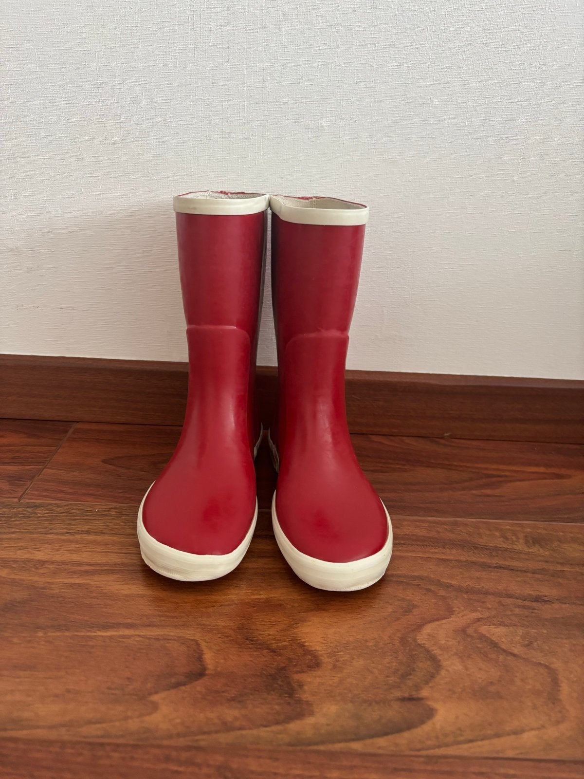 Bergstein regenlaarzen maat 31 rood - prima staat, Ophalen of Verzenden, Gebruikt, Jongen of Meisje, Laarzen