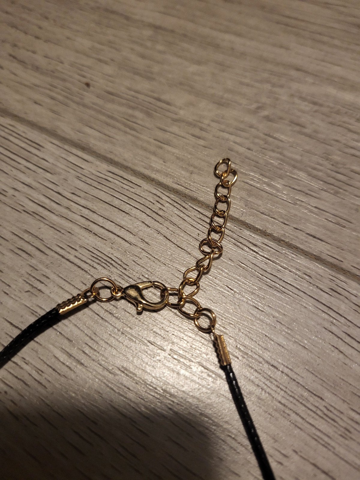 Nieuwe Ketting met Gele Kristal Hanger, Overige materialen, Geel, Nieuw, Ophalen of Verzenden