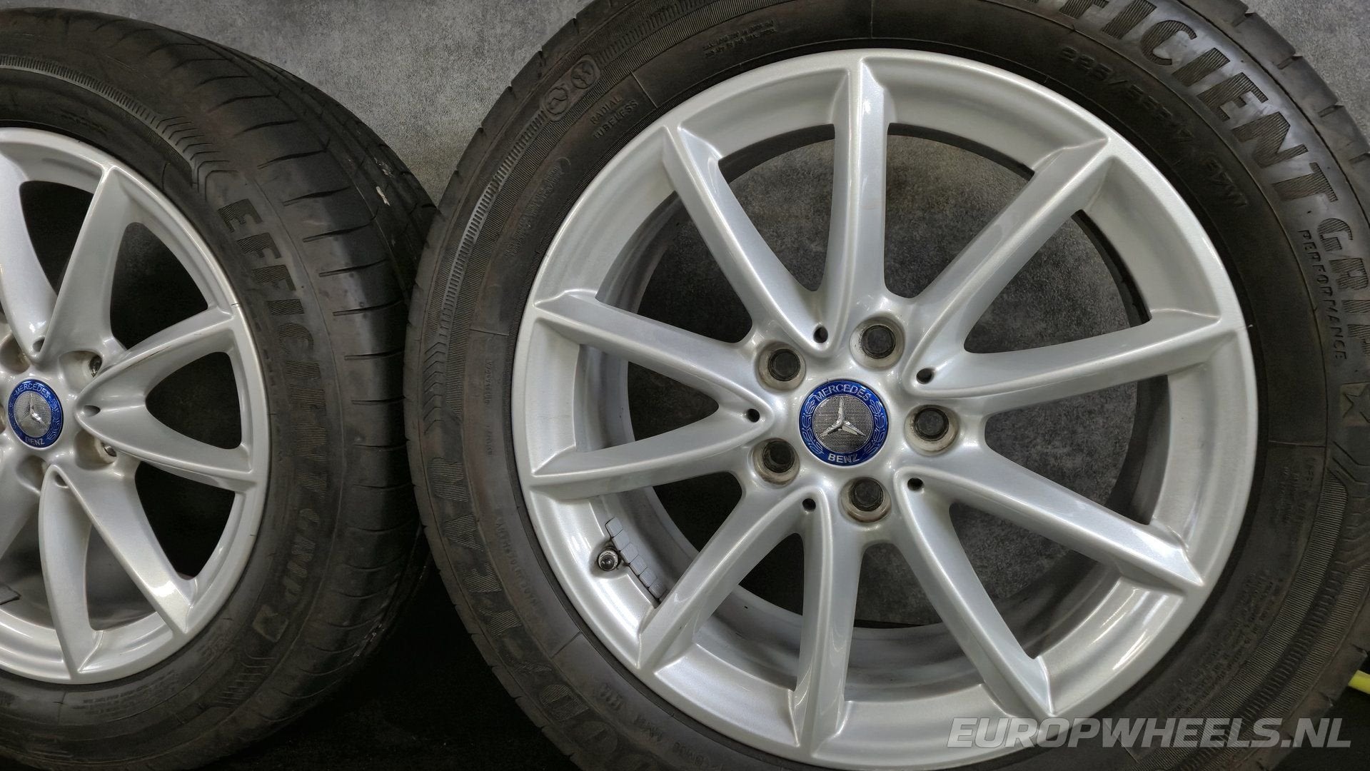 17 inch Mercedes velgen Vito V-klasse W447 zomerbanden W639, Gebruikt, -, -, Banden en Velgen