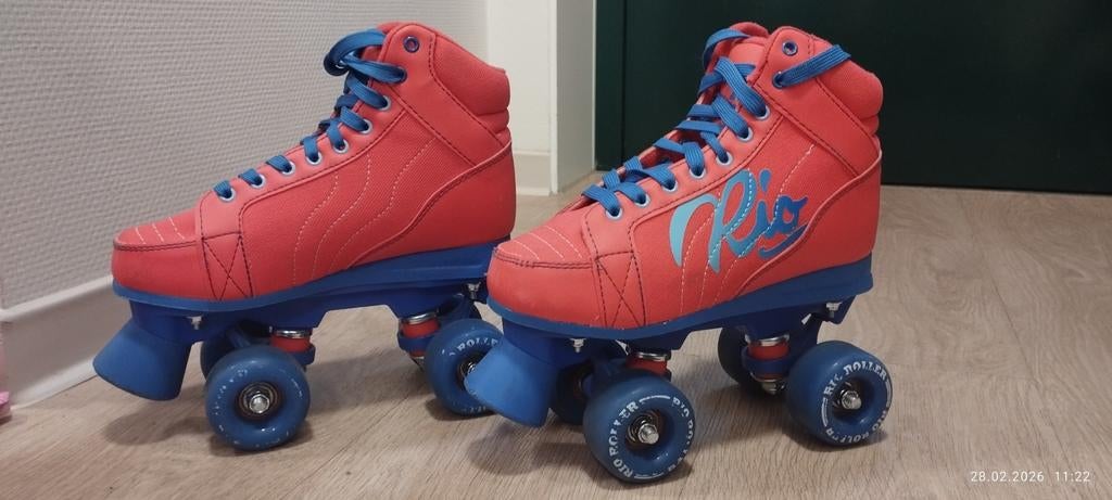 rollen Rio Roller Lumina, maat 35,5, Sport en Fitness, Skeelers, Ophalen of Verzenden, Zo goed als nieuw, Kinderen