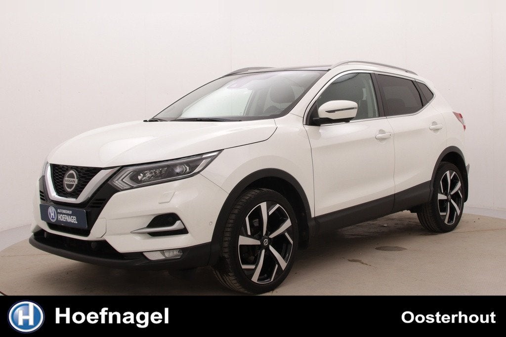 Nissan Qashqai 1.3 DIG-T Tekna | Automaat | Adaptive cruise, Auto's, Gebruikt, 4 cilinders, 1290 kg, Leder en Stof