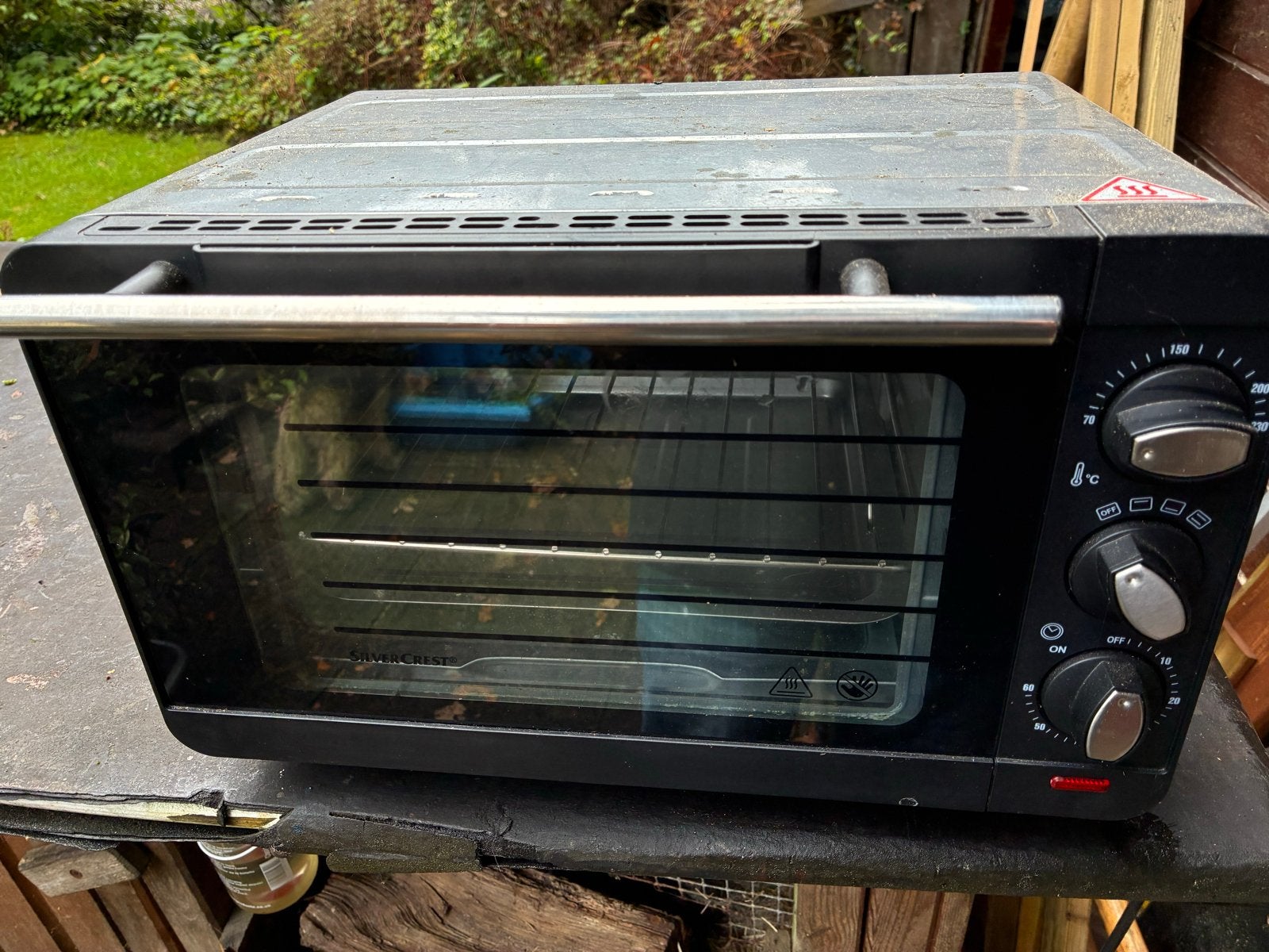 SilverCrest Mini-oven SGB 1200 A4 - Compact en Krachtig, Minder dan 45 cm, Gebruikt, Silvercrest, Ophalen of Verzenden