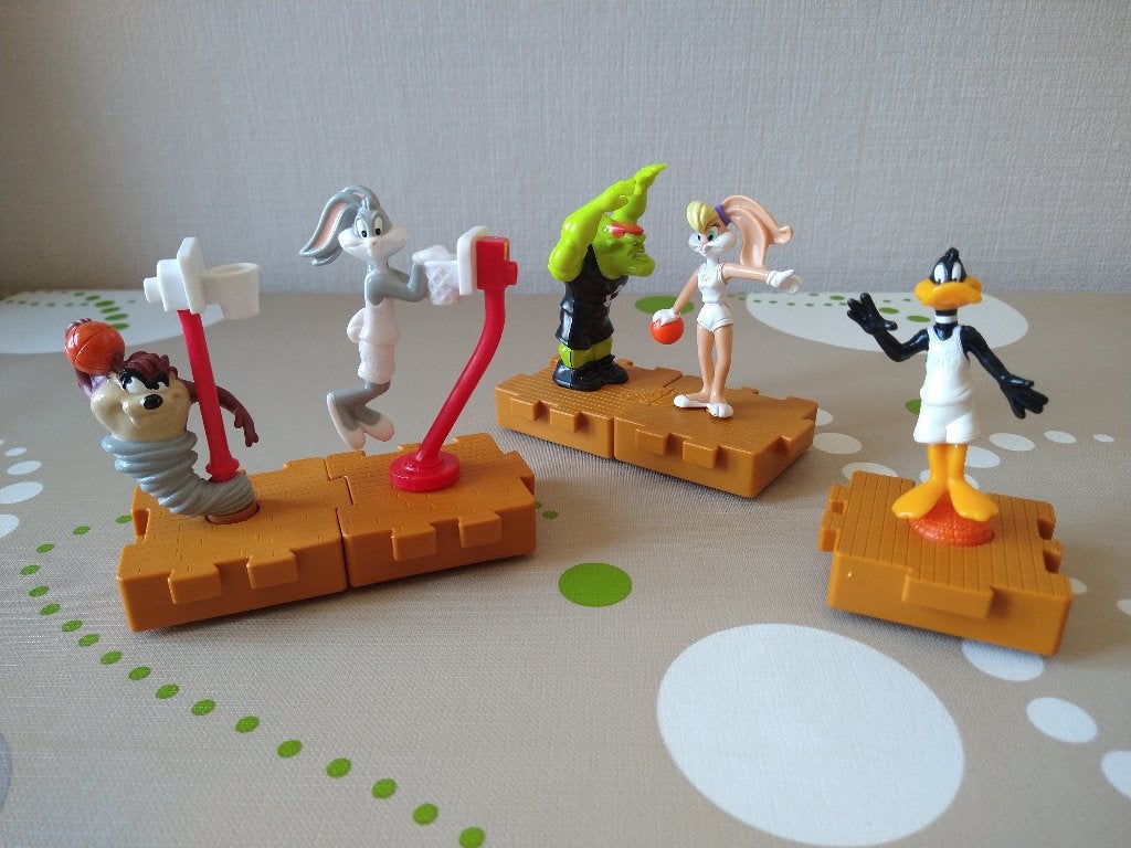Space Jam 1996 / Looney Tunes / Warner Bros / McDonald's, Ophalen of Verzenden, Looney Tunes, Zo goed als nieuw, Beeldje of Figuurtje