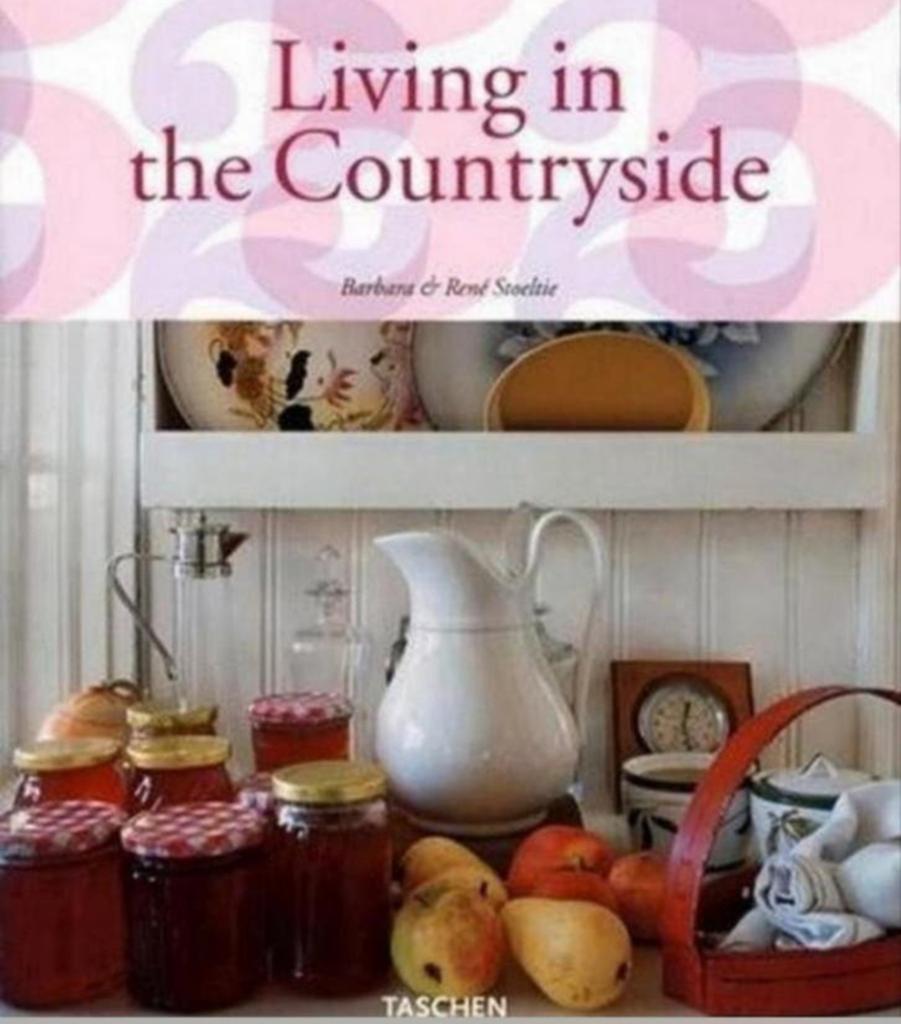 LIVING IN THE COUNTRYSIDE Taschen hardcover koffietafelboek, Verzenden, Zo goed als nieuw