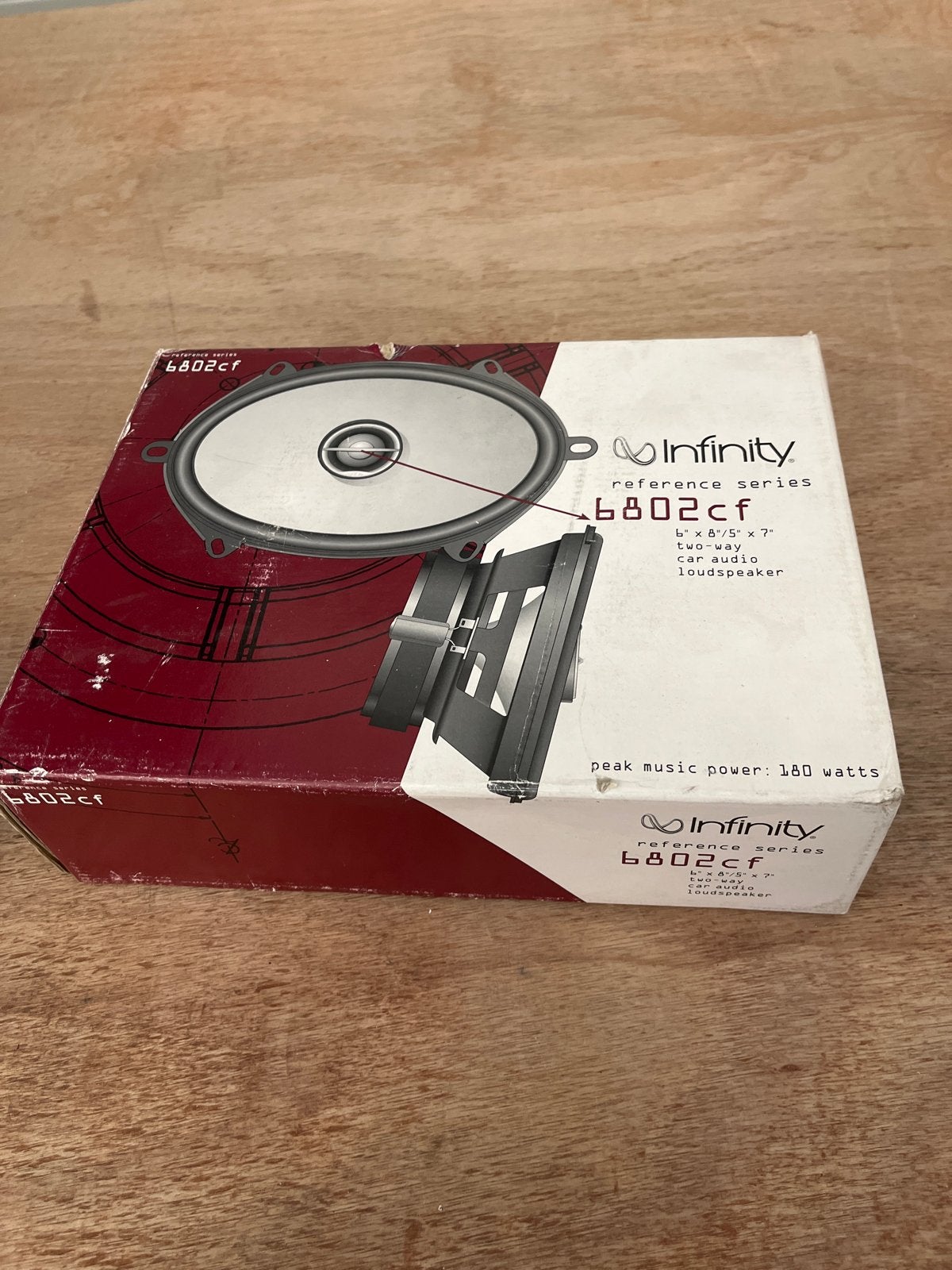 Infinity Reference Series 6802cf 6x8/5x7 2-weg luidspreker, Ophalen of Verzenden, Nieuw