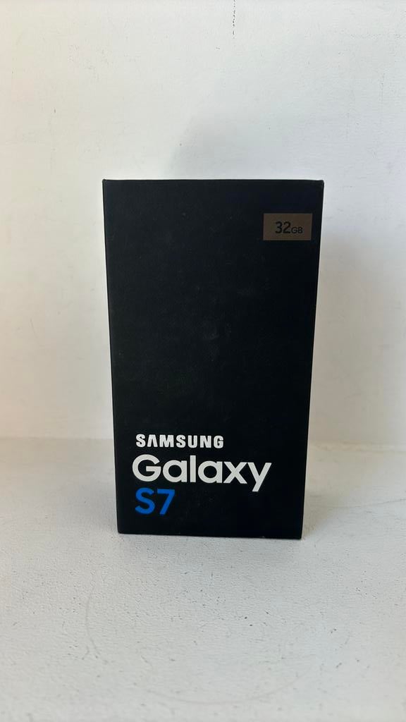 Samsung S7 telefoon doos, Telecommunicatie, Mobiele telefoons | Samsung, 32 GB, Ophalen of Verzenden, Zo goed als nieuw, Zwart