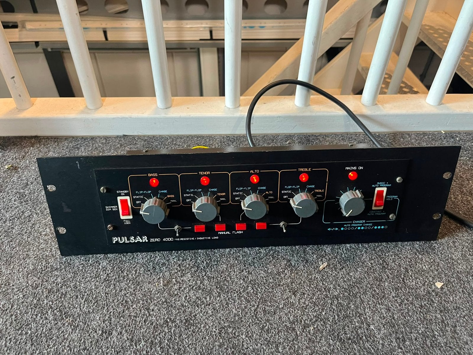 Pulsar Zero 4000 Lichtcontroller - Vintage Disco Apparatuur, Ophalen of Verzenden, Gebruikt, Licht