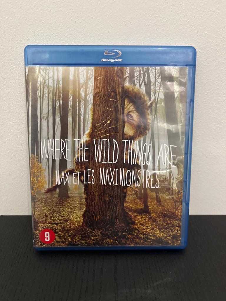 Blu-ray: Where the Wild Things Are (met Nederlandse ondertit, Avontuur, Gebruikt, Ophalen of Verzenden, Nvt
