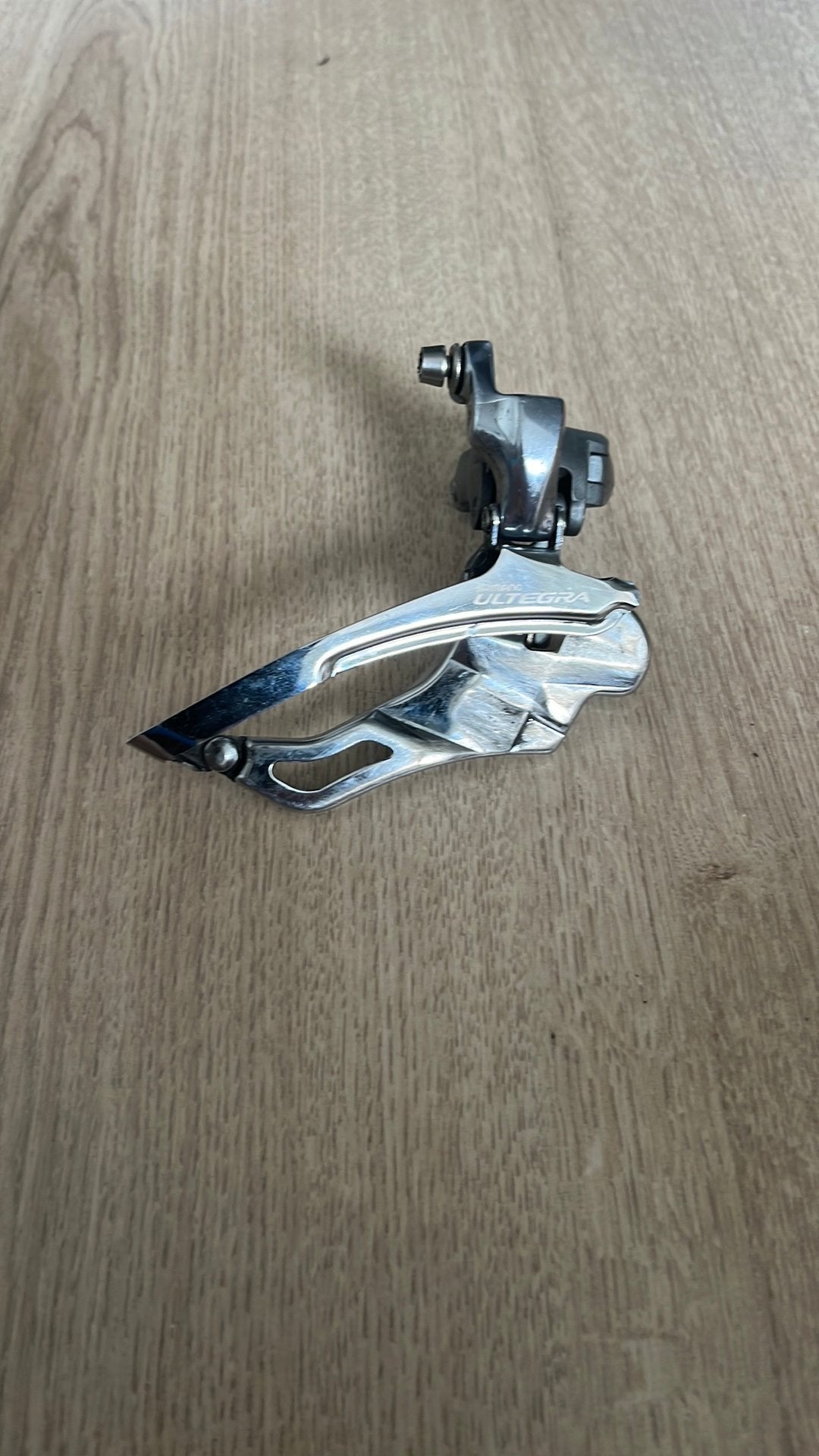 Shimano ultegra triple voorderailleur, Ophalen of Verzenden, Gebruikt, Racefiets, Derailleur of Ketting
