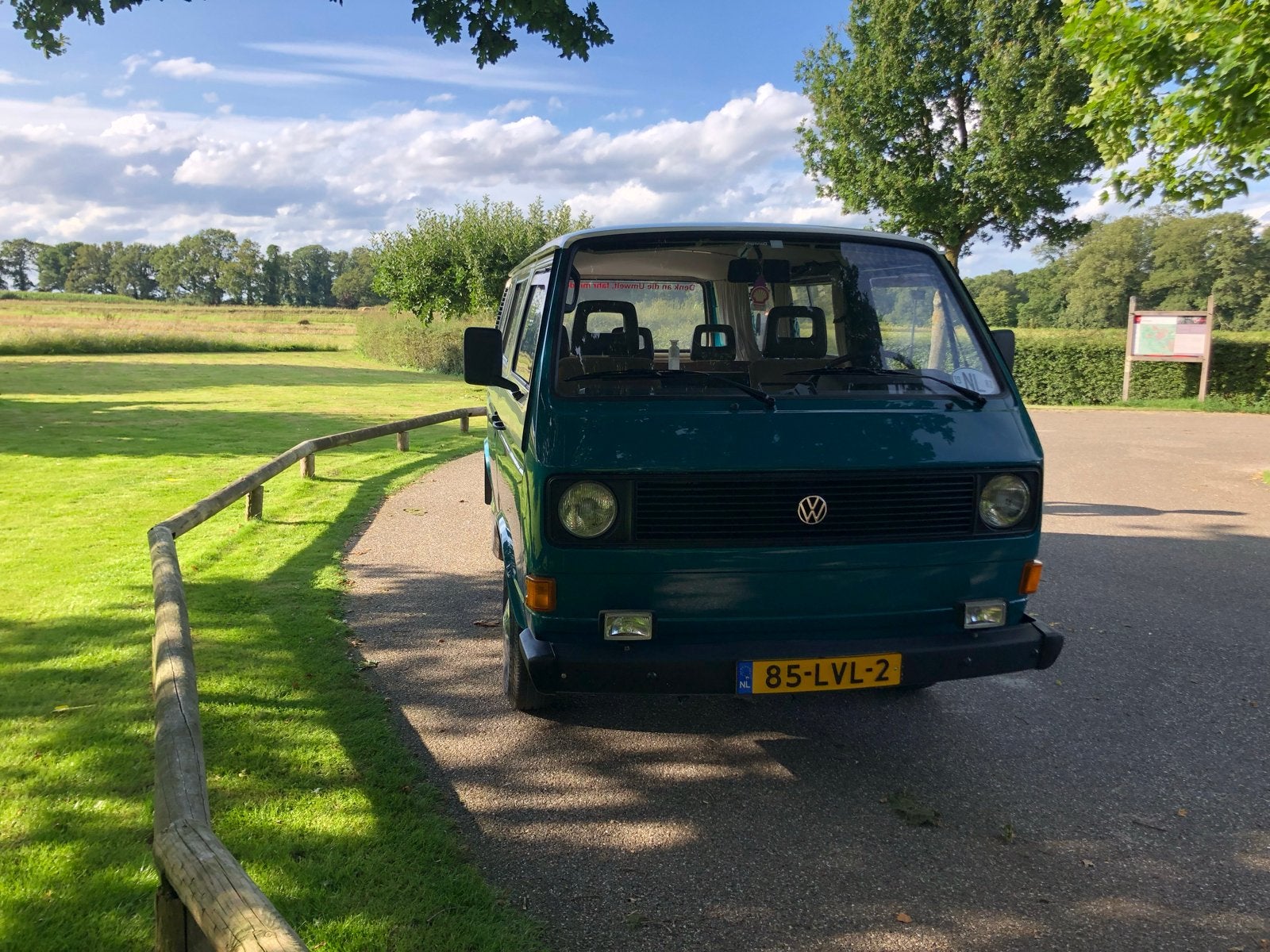 Volkswagen Transporter 1982 Groen, Auto's, Volkswagen, Overige carrosserieën, 1484 kg, 1957 cc, 9 stoelen