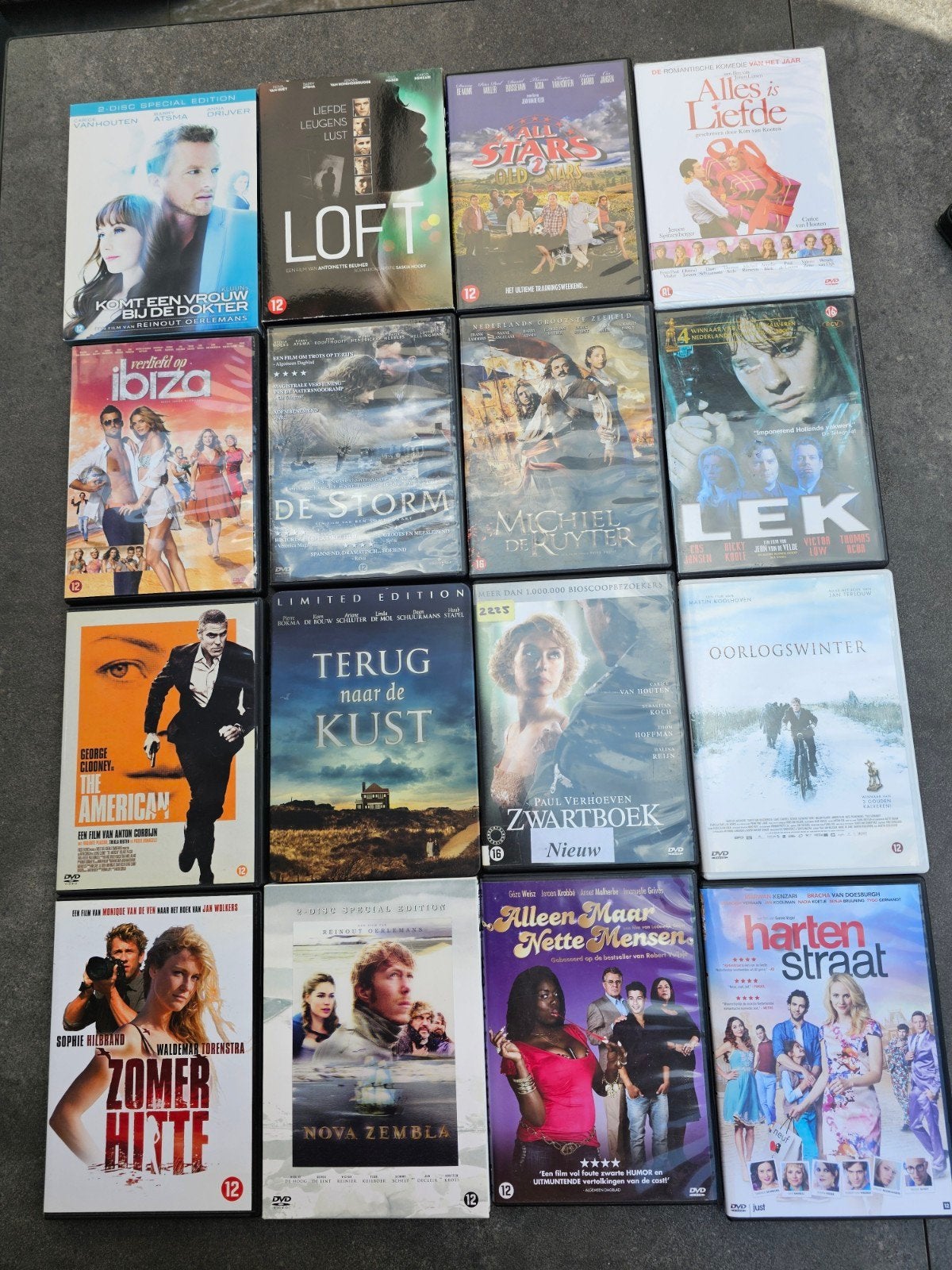 Grote collectie Nederlandse films op DVD, Vanaf 12 jaar, Ophalen of Verzenden, Gebruikt