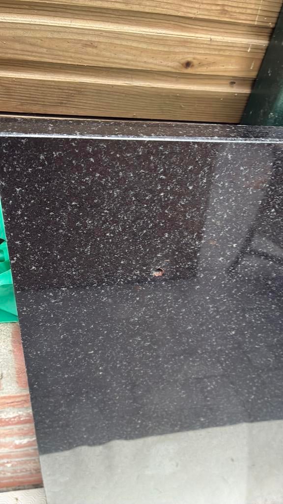 Granieten achterwand voor kookplaat., Ophalen, 50 tot 100 cm, Zo goed als nieuw, Minder dan 100 cm