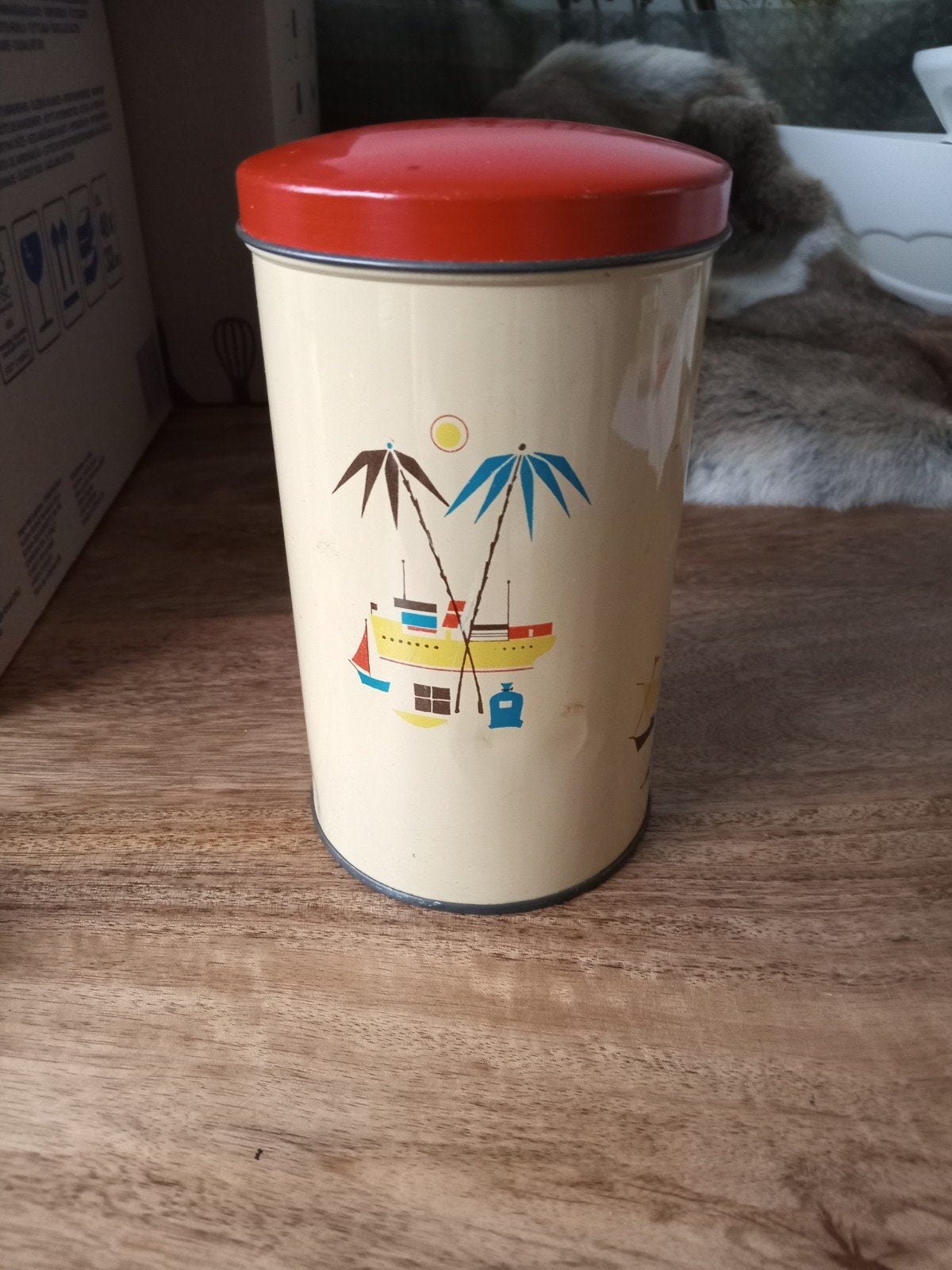 Vintage Niemeier Strooibus 1957 - Wereldreizen Thema, Ophalen of Verzenden