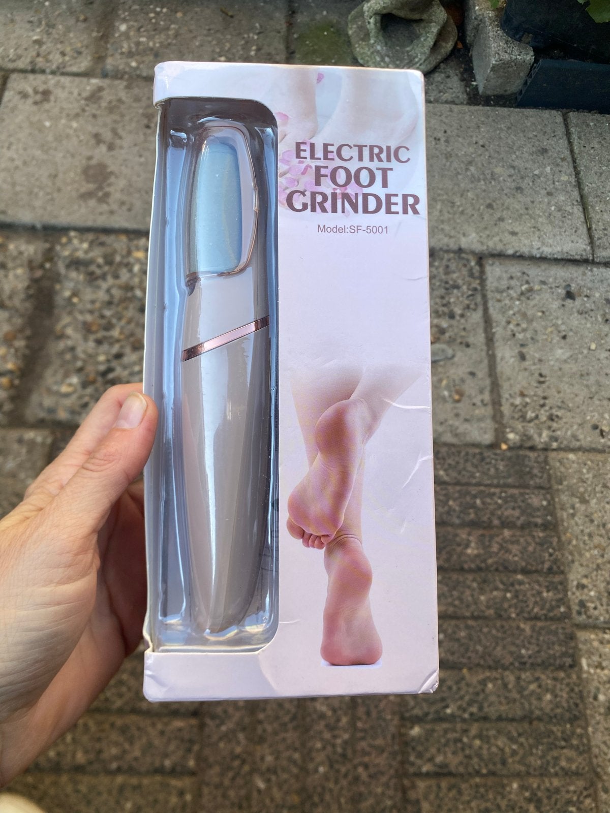 Elektrische Voetvijl / Voetverzorging -  in doos, Ophalen of Verzenden, Zo goed als nieuw, Overige typen