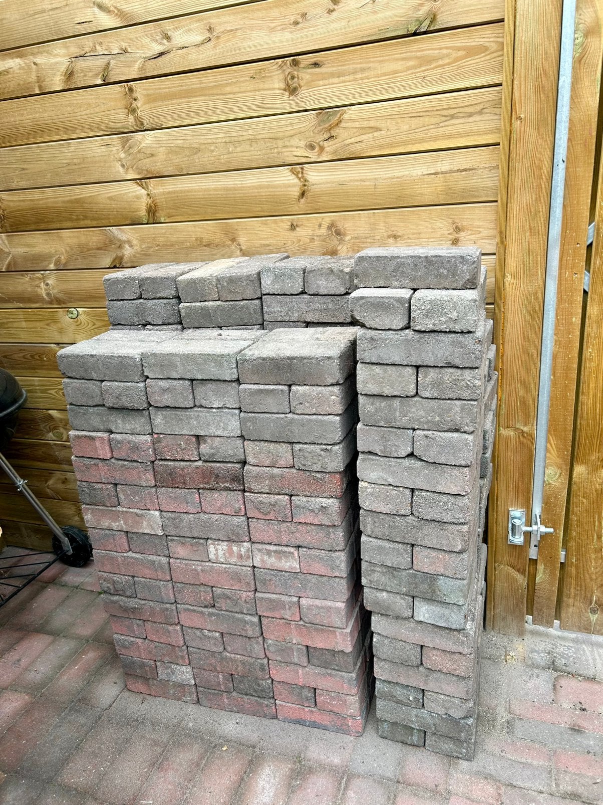 Straat klinkers. Gebruikt. Gratis ophalen., Ophalen, Gebruikt, Klinkers, Minder dan 5 m²