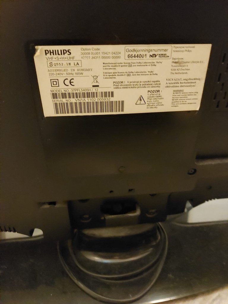 tv, Ophalen, Philips, Gebruikt, 100 Hz