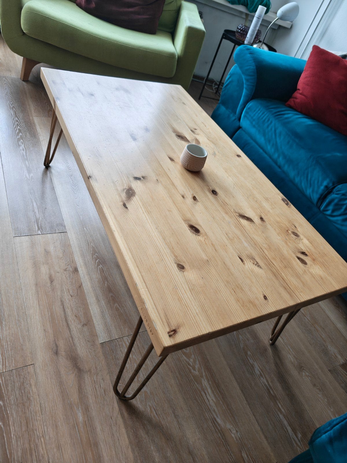 Allon Dery salontafel, Ophalen, Gebruikt, 100 tot 150 cm, 50 tot 100 cm