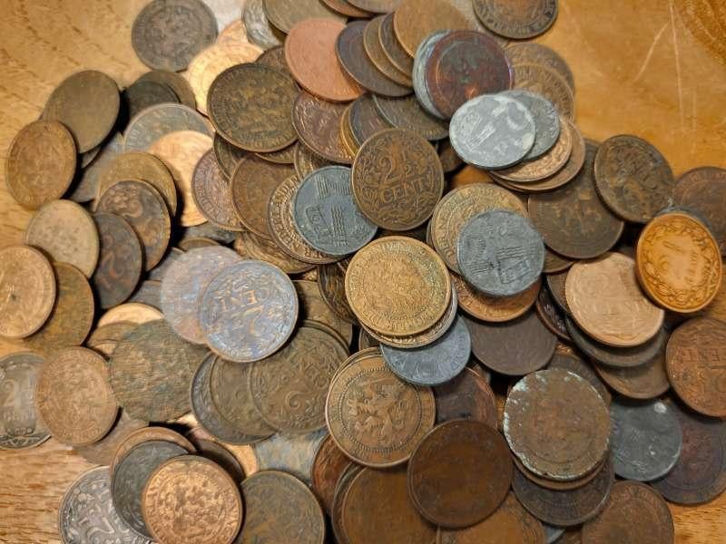 Lot 10 stuks 2,5 cent 1877-1941, Ophalen of Verzenden, Koning Willem III, Overige waardes