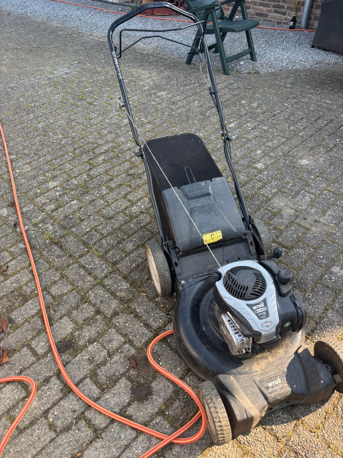 Benzine maaier MTD, Ophalen, Gebruikt