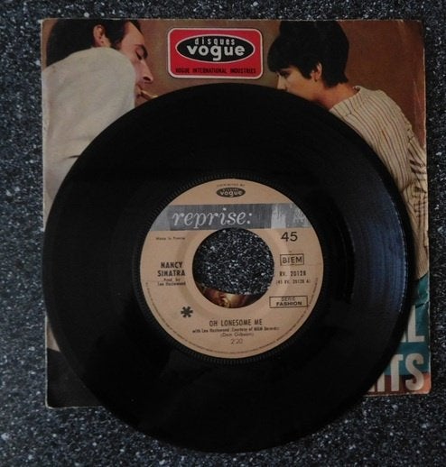 Nancy Sinatra - oh lonesome me (FR) (vanaf € 1,50), Cd's en Dvd's, Vinyl Singles, Ophalen of Verzenden, Zo goed als nieuw, 7 inch