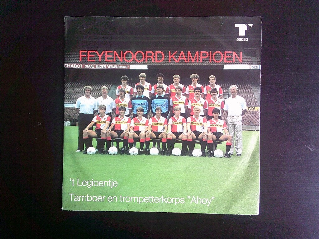 Feyenoord Kampioen - 't Legioentje Single, Gebruikt, Overige genres, 7 inch, Ophalen of Verzenden