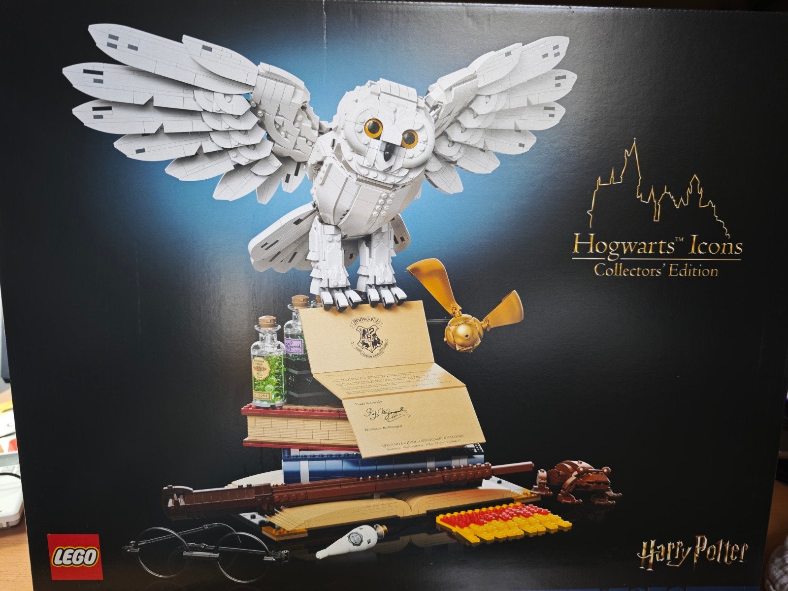 Lego 76391 Hogwarts Icons, Ophalen of Verzenden, Nieuw
