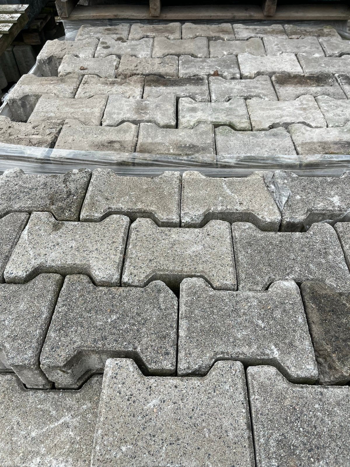 Gebruikte betonklinkers - H-profiel - Grote partij, Ophalen, Overige materialen, 60 cm of meer, Zo goed als nieuw