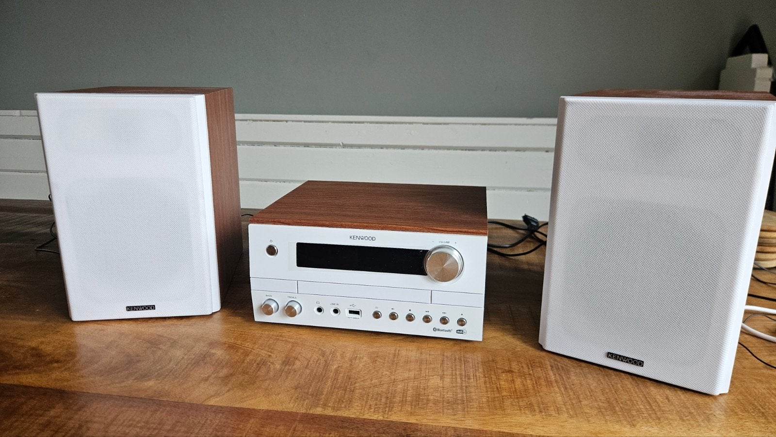 Kenwood M-820DAB Microset met DAB+ en Bluetooth, Overige merken, Microset, Tuner of Radio, Ophalen of Verzenden