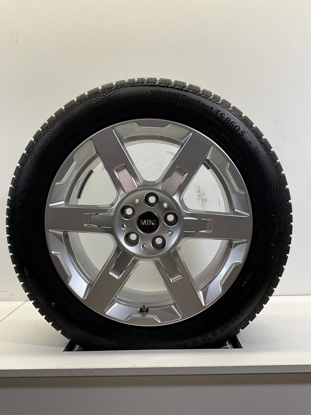 18’’MINI COUNTRYMAN U25 VELGEN WINTERBANDEN STYLE 944 *BLACK, 18 inch, -, -, Banden en Velgen