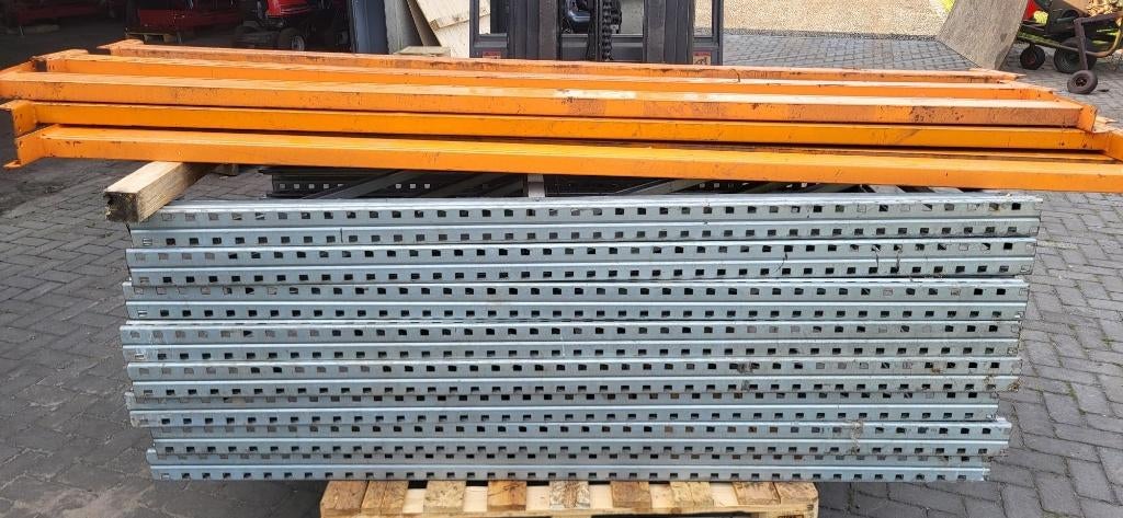pallet stelling, Ophalen, Gebruikt