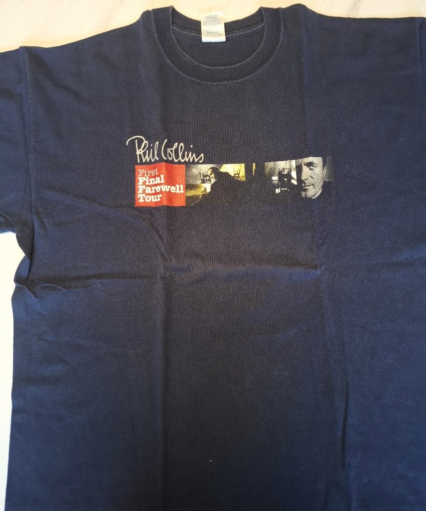 T-shirt Phil Collins Final Farewell Tour, Verzenden, Gebruikt, Kleding