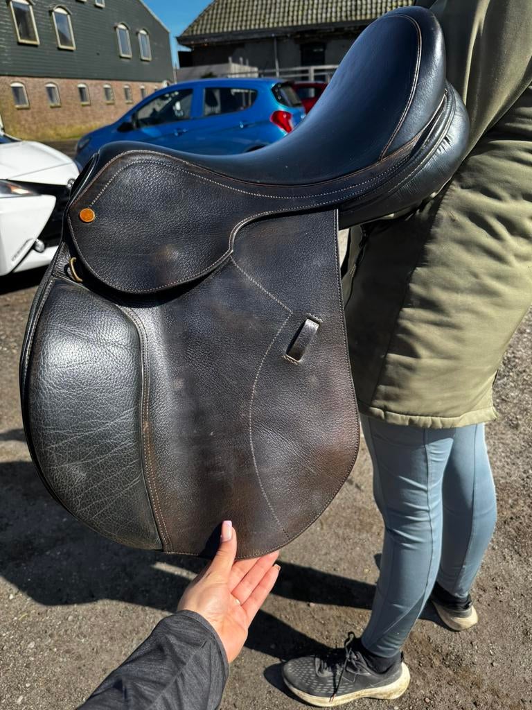 Springzadel MW 17,5 inch, Dieren en Toebehoren, Ophalen, Gebruikt, Springen
