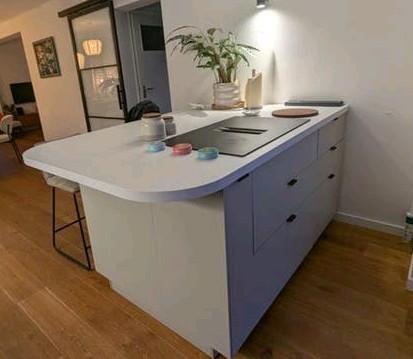 Nieuw IKEA Werkblad voor Kookeiland - 185x125 cm, Ophalen, 100 tot 150 cm, 75 cm of meer, Wit