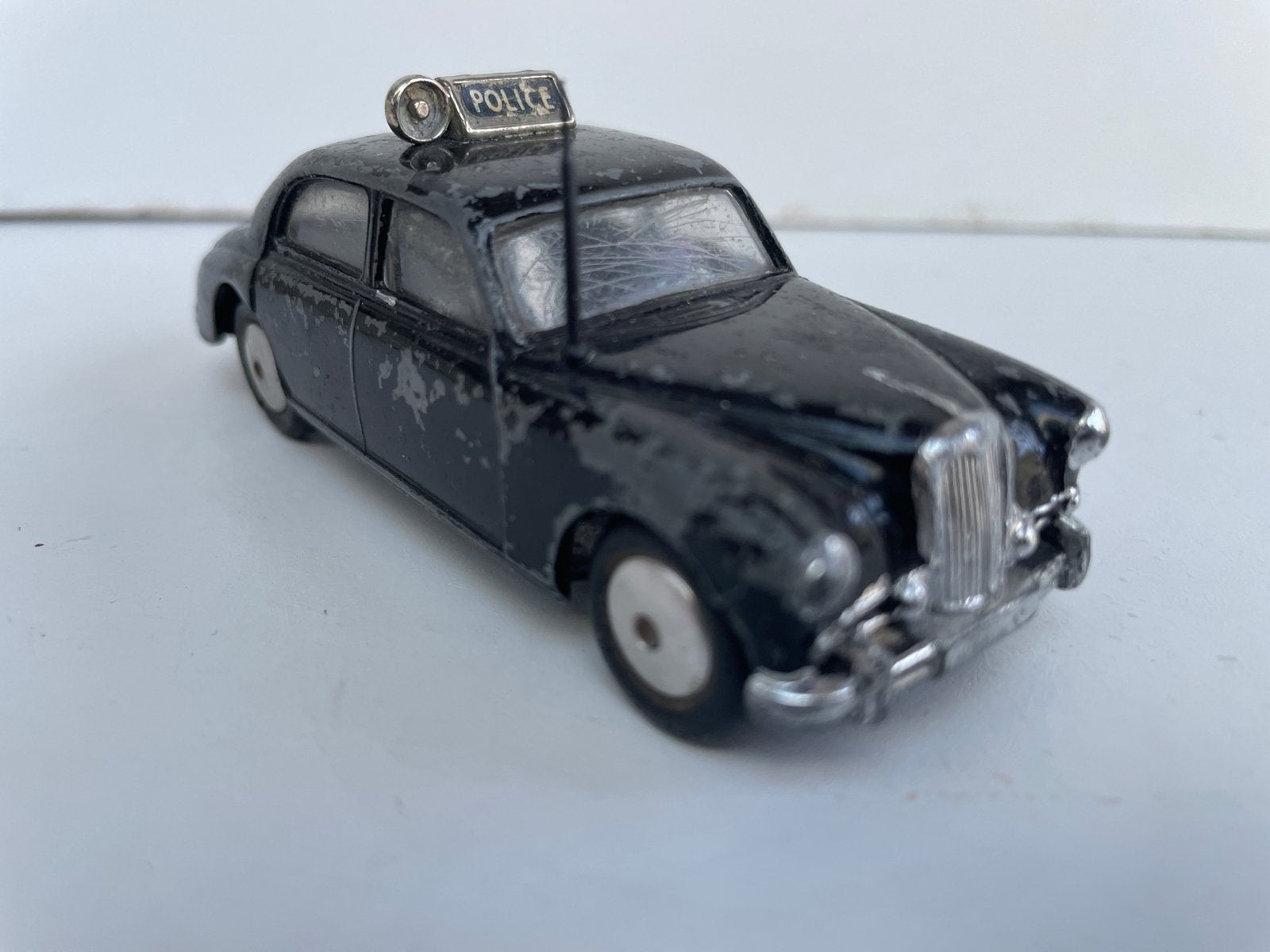 Vintage Corgi Toys Riley Pathfinder Politieauto, Hobby en Vrije tijd, Modelauto's | 1:43, Ophalen of Verzenden, Gebruikt, Auto
